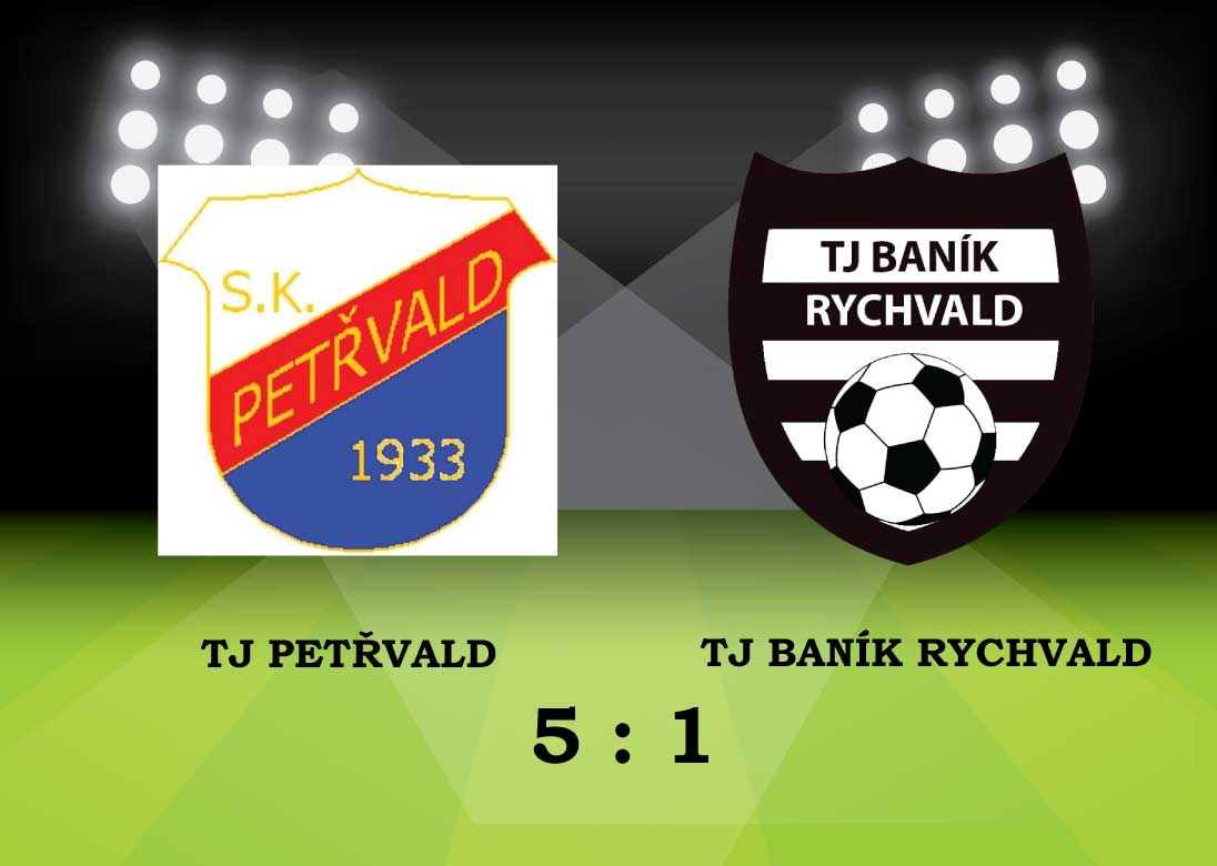 Baník podlehl Petřvaldu 5:1