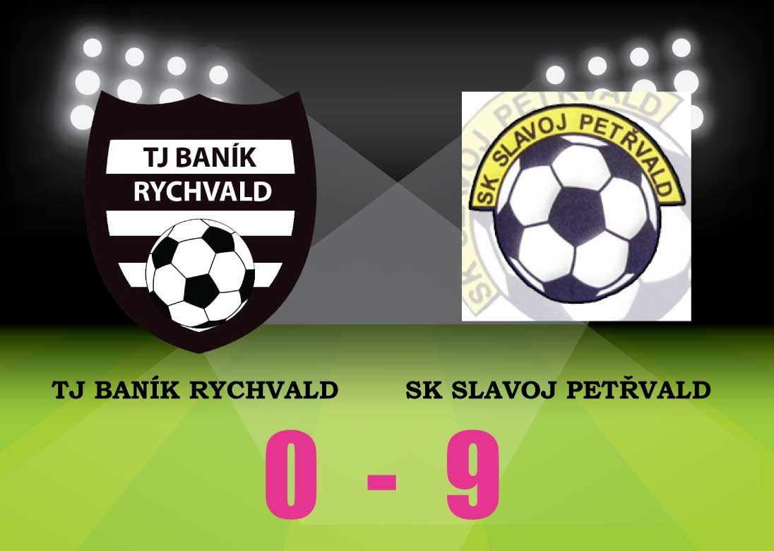 Baník doma podlehl Petřvaldu 0:9