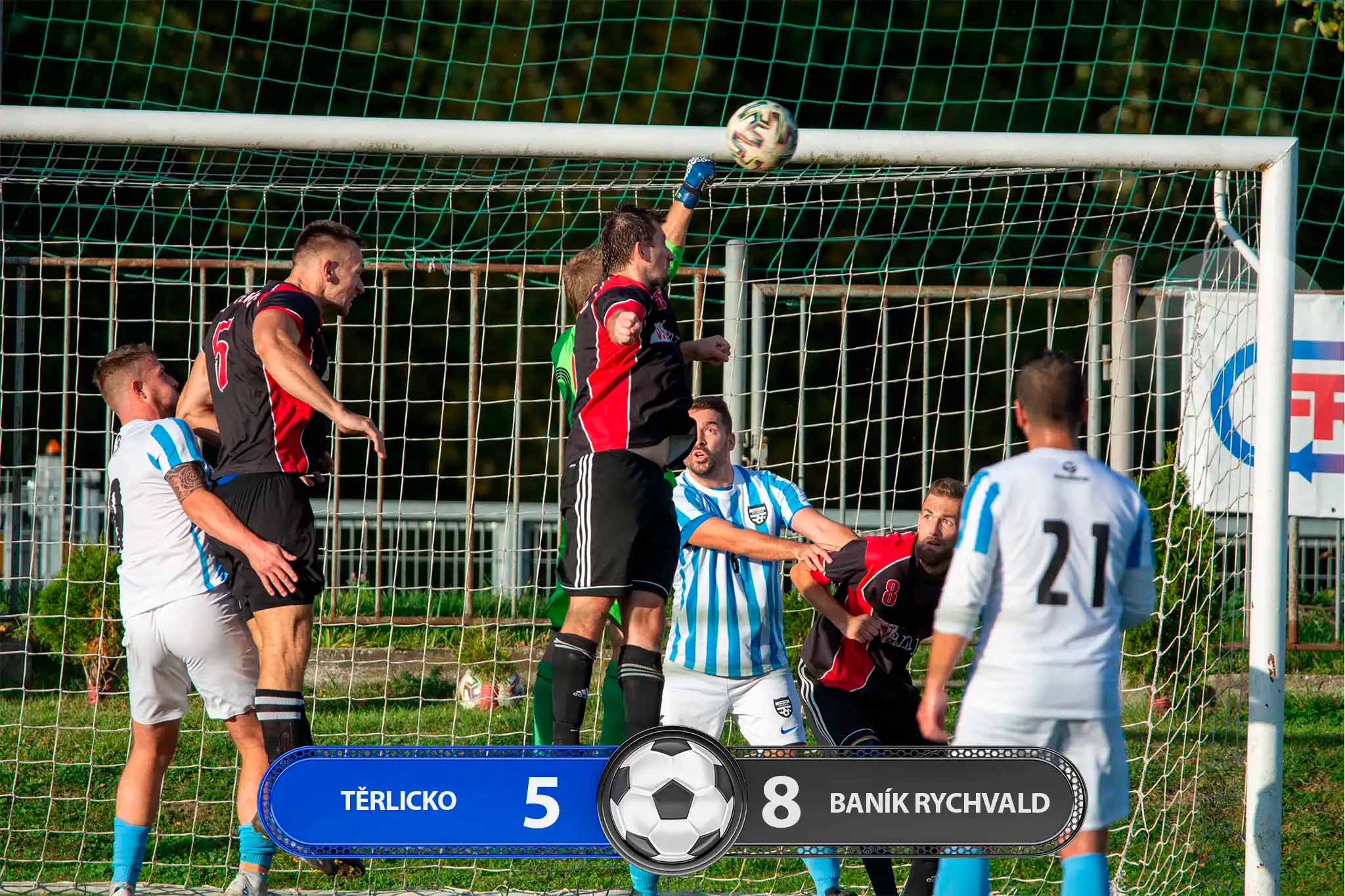 Zápas Těrlicko vs. Baník Rychvald: Gólová smršť v okresním přeboru Karviná