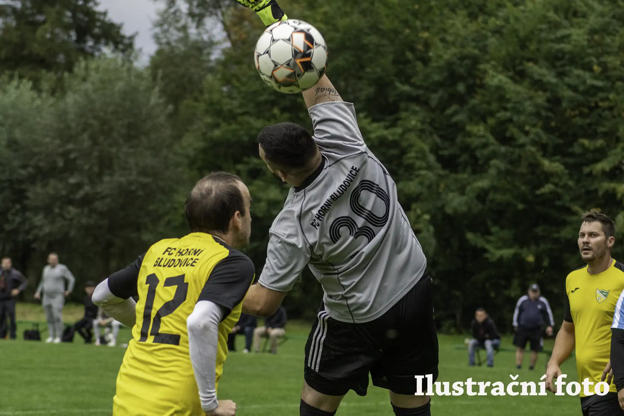 Zápas FC Horní Bludovice s Baníkem Rychvald: Souboj o čelo tabulky